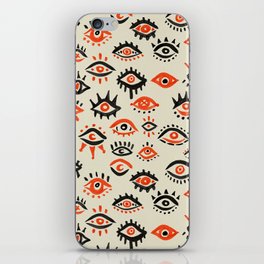 Mystic Eyes – Red & Black iPhone Skin