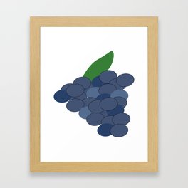 Grapes Framed Art Print