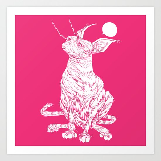 Storm Cat Art Print
