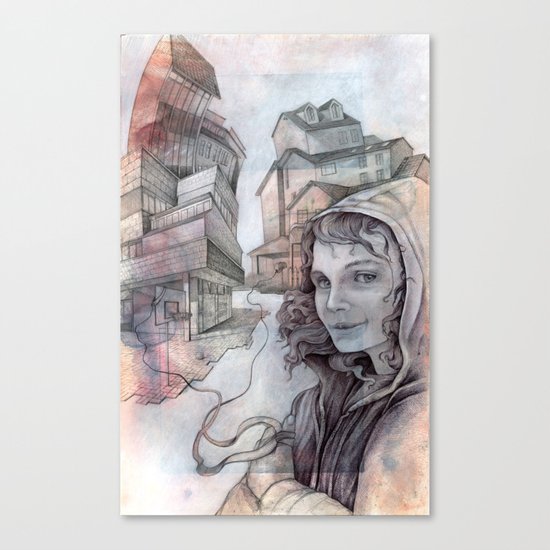 dispute Canvas Print
