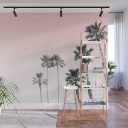 Tranquillity - pink sky Wall Mural