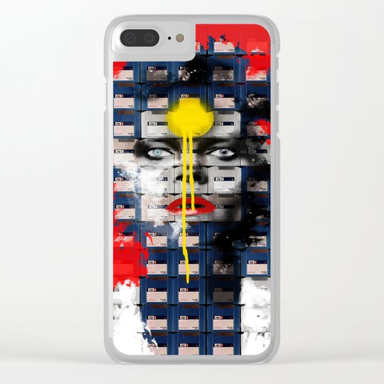 Disk Head 1 Clear iPhone Case