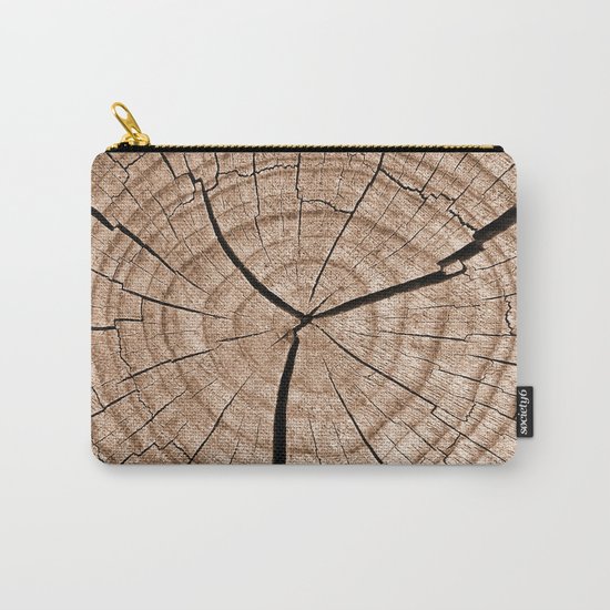 Tree Trunk Carry-All Pouch