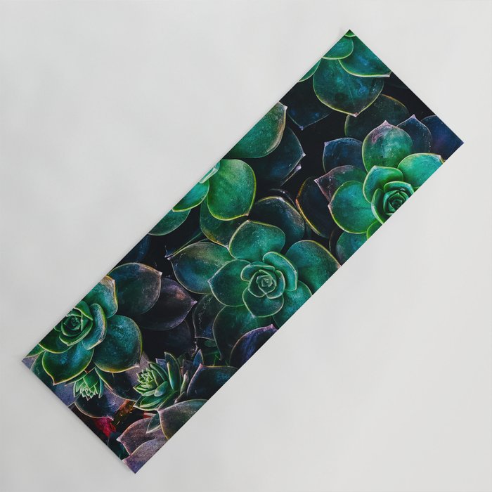 Succulent Fantasy Yoga Mat By Peggieprints
