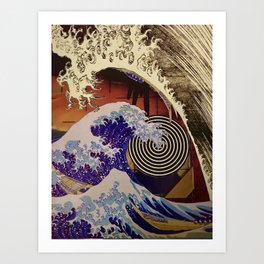 Spinning Out Art Print