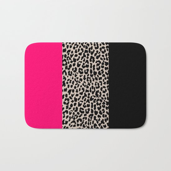Leopard National Flag IV Bath Mat