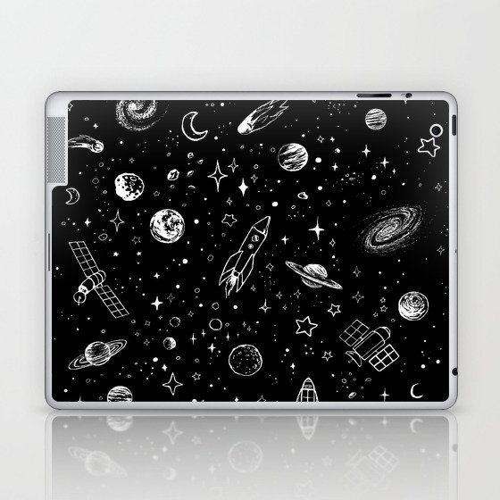 Space Stuff Laptop & iPad Skin
