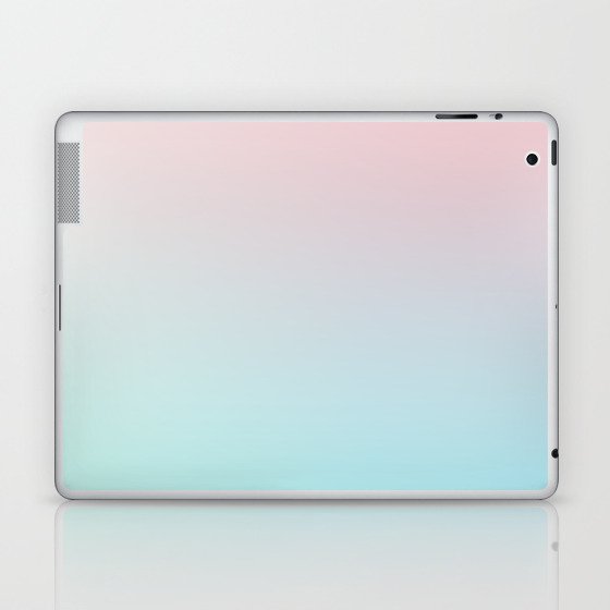 72 Gradient Aura Ombre 220426 Valourine Digital Minimalist Art Laptop & iPad Skin