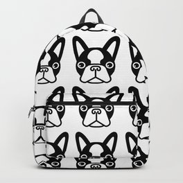 Boston Terriers by Blackburn Ink Backpack | Terrier, Bostonterrier, Cute, Doggies, Graphicdesign, Puppy, Animal, Dogs, Dog, Pup 
