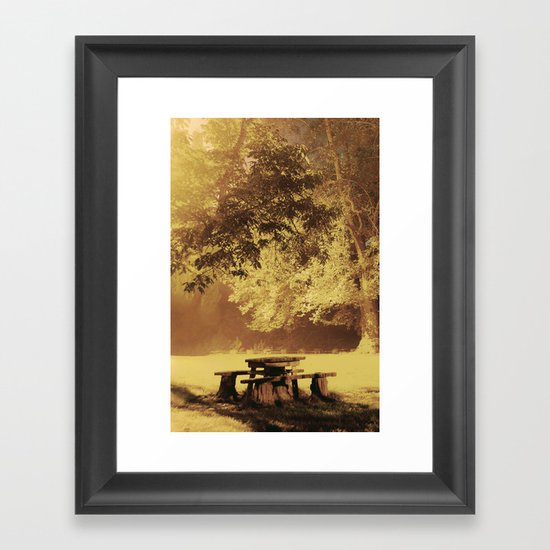 Park Framed Art Print