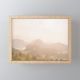German Landscape Framed Mini Art Print