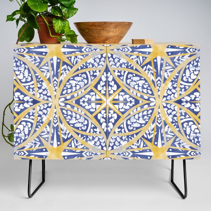 Tile wild leaves starry BY Credenza