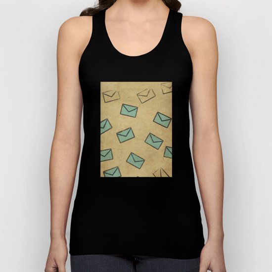 Letter Unisex Tank Top