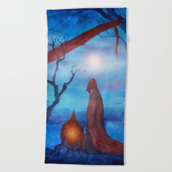 Tales of Halloween IV Beach Towel