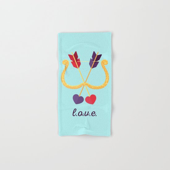 Take A Shot At L.O.V.E. Hand & Bath Towel