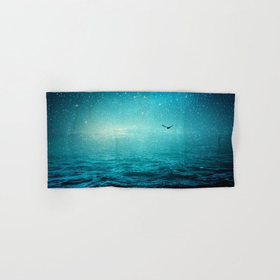 the sea and the universe Hand & Bath Towel