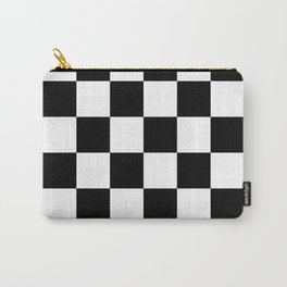 pattern checkerboard black white gift idea Carry-All Pouch | Patternblackwhite, Mathgiftidea, Nerdgift, Christmaspresent, Shogi, Square, Strategygamemove, Classicdesign, Chess, Graphicdesign 