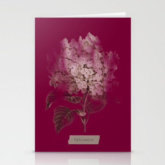 HYDRANGEA 2 Stationery Cards