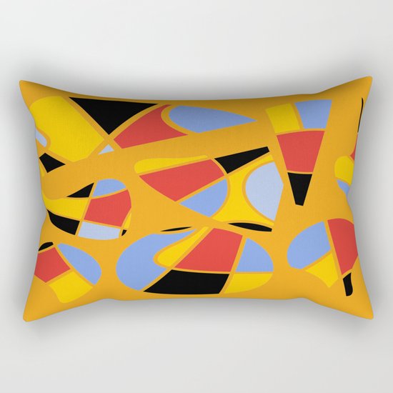Abstract #91 Rectangular Pillow