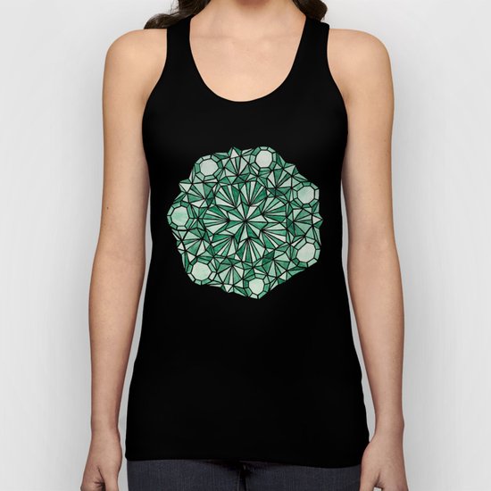 Malachite Unisex Tank Top