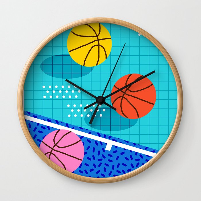 All Day Basketball Sports Memphis Retro Throwback Neon Trendy