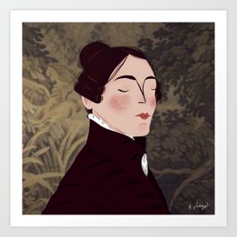 Anne Lister Art Print