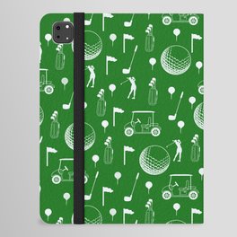 Golf Women Green iPad Folio Case