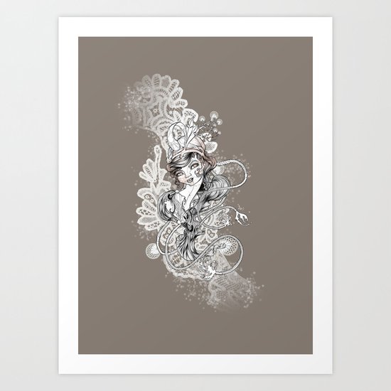 Gipsy Art Print