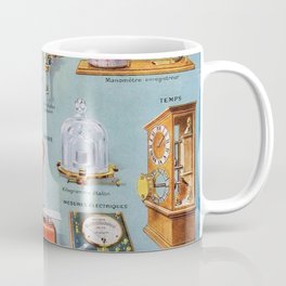 Vintage Scientific Illustration Metric System Measurements Encyclopedia Lithograph Coffee Mug