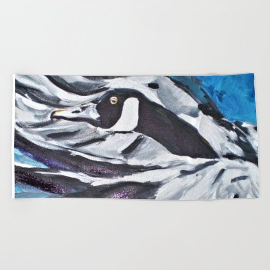 Departure (Canada Goose) Beach Towel