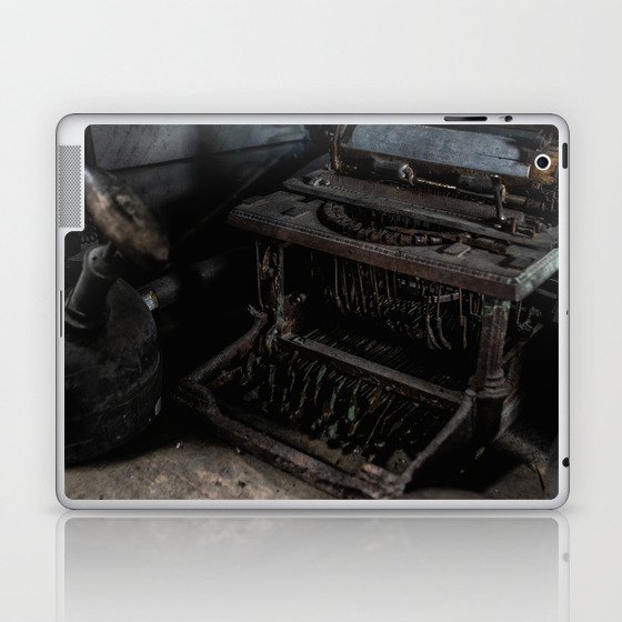 Ye Olde Typewriter - Ghost Town Aesthetic Laptop & iPad Skin