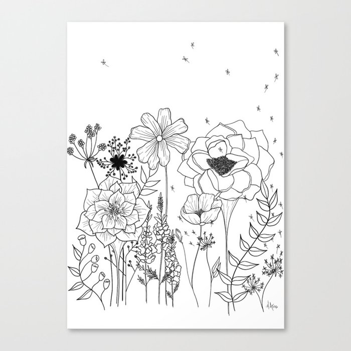 Summer Meadow Canvas Print