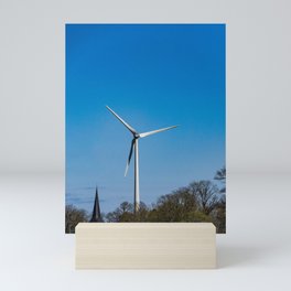 Wind and God Mini Art Print
