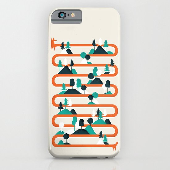 Foxy stripes iPhone & iPod Case