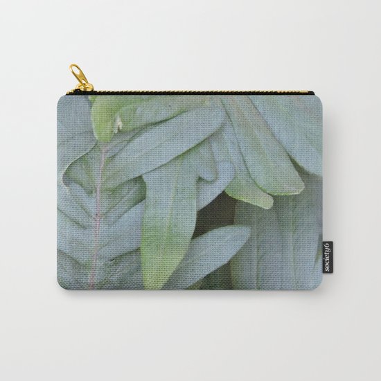 TEXTURES -- Ferns Enfolded Carry-All Pouch