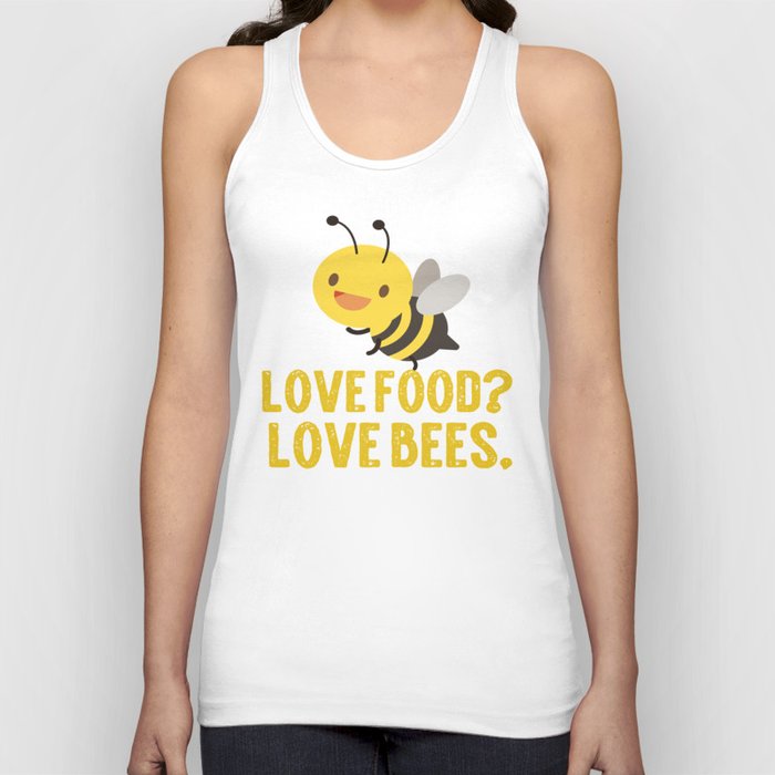 Love Foodlove Bees Tank Top
