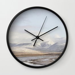 Mountains Are A Feeling II Wall Clock