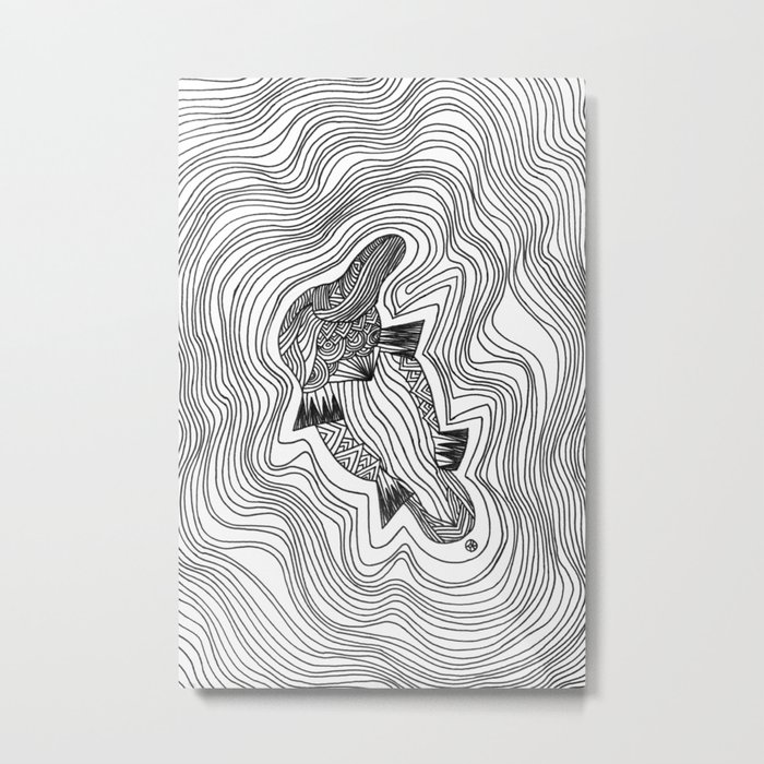 platypus Metal Print