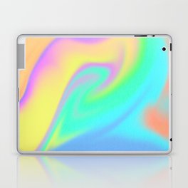 Rainbow Swirl Gradient Trippy Colorful Laptop Skin