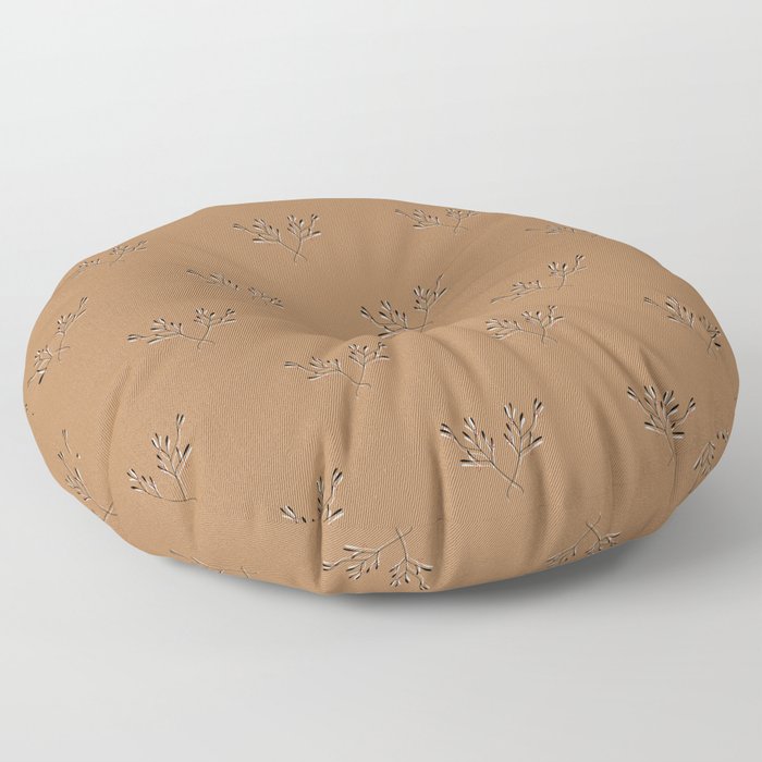 Christmas Holly Floor Pillow