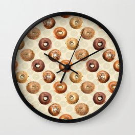 Bagels Wall Clock