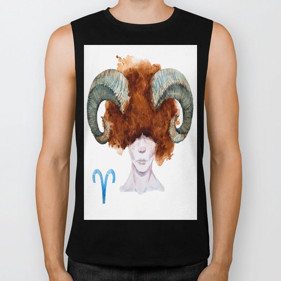 Aries Biker Tank