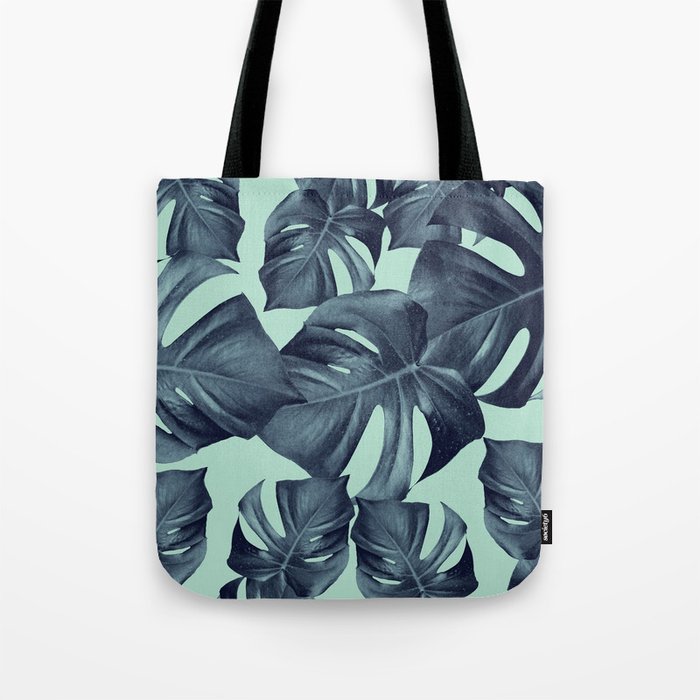 Monstera Leaves Pattern #10 #tropical #decor #art #society6 Tote Bag by ...