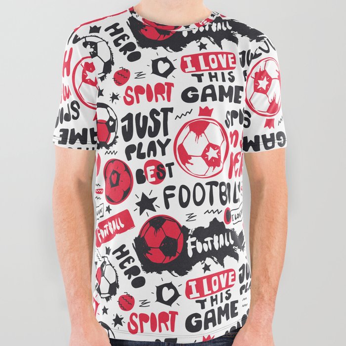 football graphic tees