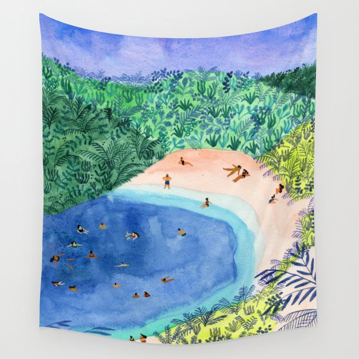 French Paradise Wall Tapestry