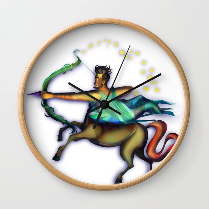 Sagittarius sign  Wall Clock