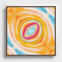 The "Life" - energy abstraction Framed Canvas