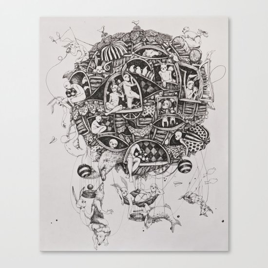 Free flight Canvas Print