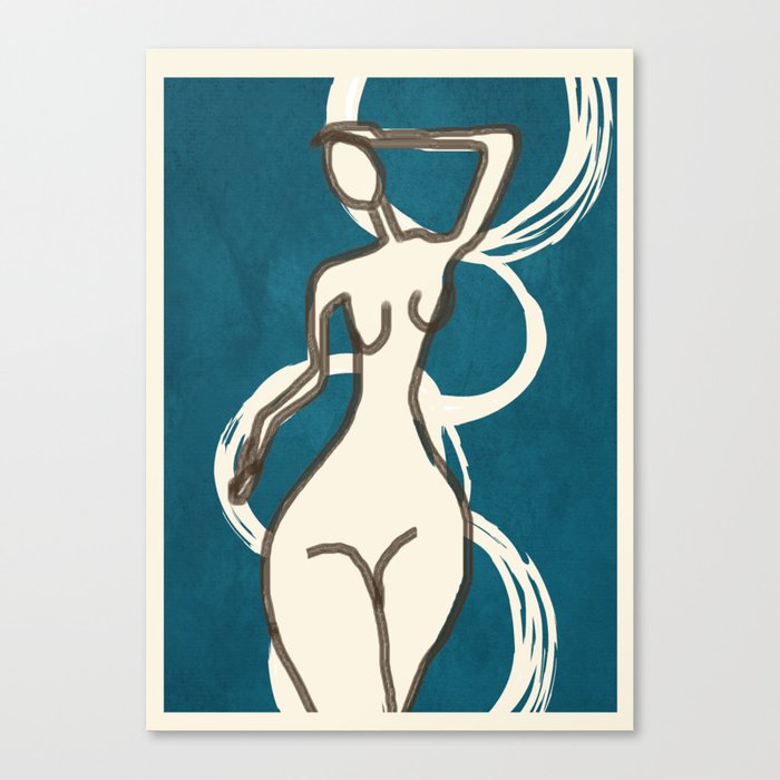 Abstract Figure 03 Canvas Print