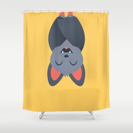 Just Hanging Bat Shower Curtain